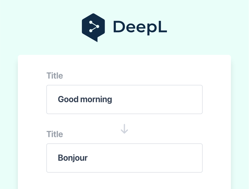 deepl integration